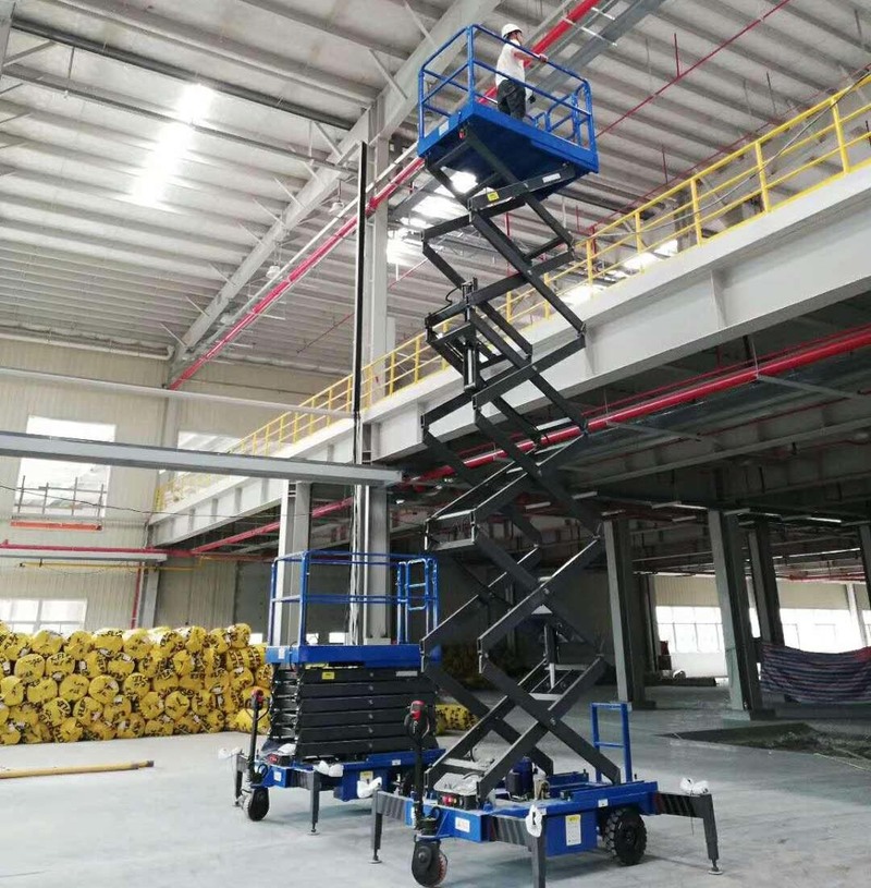 大连助力行走剪叉式高空作业平台